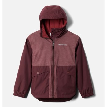 Columbia Jas Meisjes, Rainy Trails Fleece Lined Paars, 38TLXVZIQ